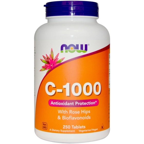 Vitamin C-1000 With Rose Hips & Bioflavonoids 250 caps