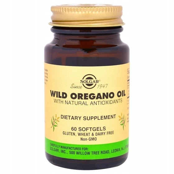 Wild Oregano Oil 175 mg 60 caps